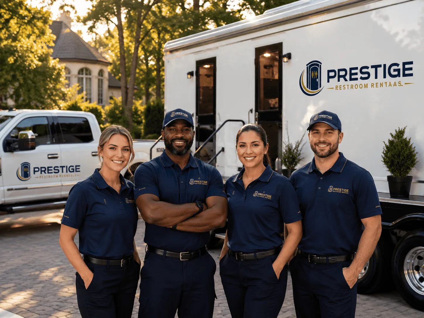 Trusted Luxury Portable Restrooms company in Bledsoe, TX